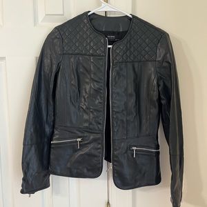 🚫SOLD🚫 ZARA Basics Outwewear Jacket Faux Leather